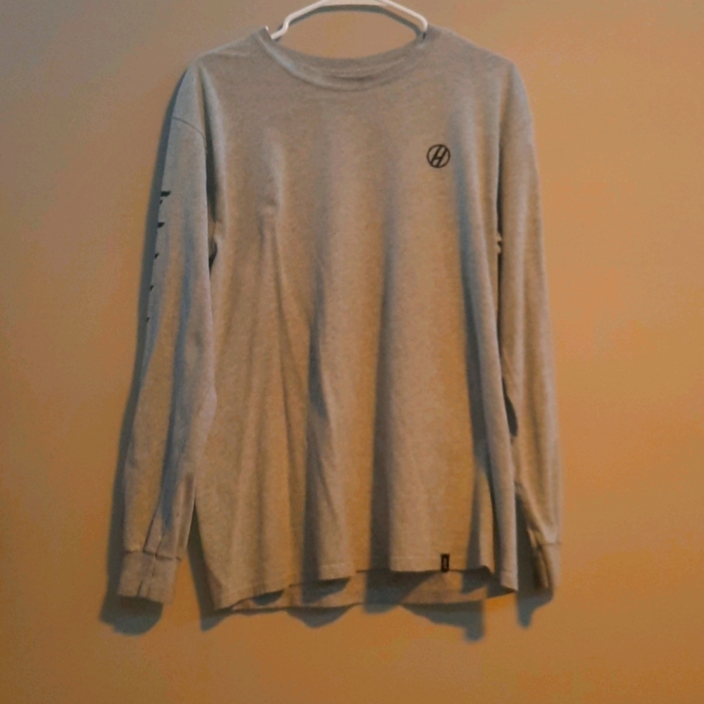 Huf long sleeve grey tee